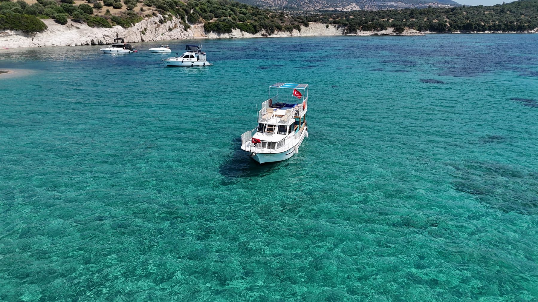 Arel 777 havadan koy ve deniz manzarası