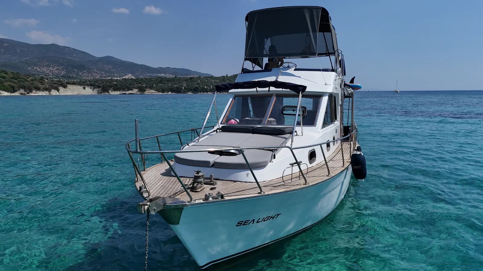 Sea Light flybridge yat - Dikili yat kiralama